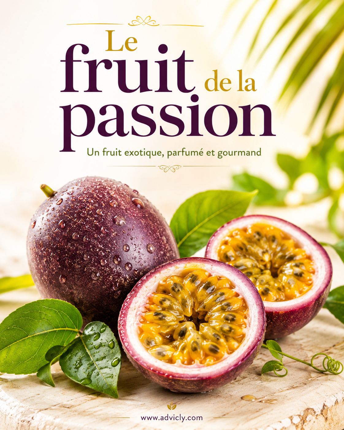 Le fruit de la passion : une bombe aromatique