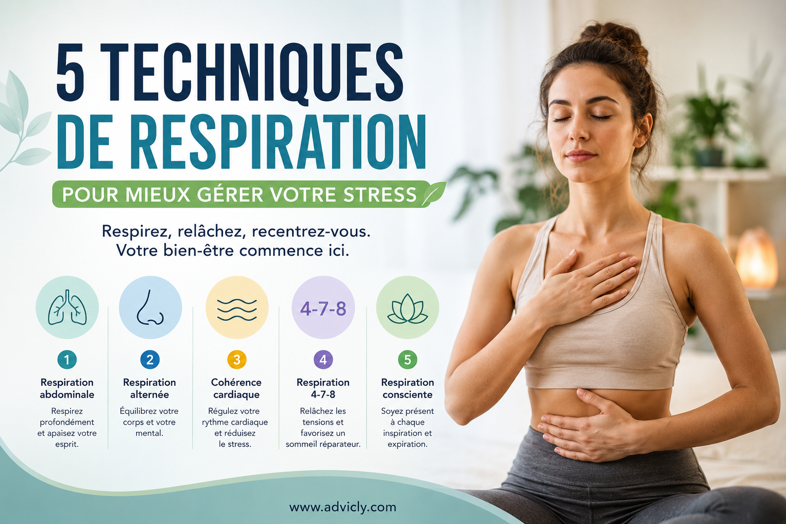 5 techniques de respiration pour mieux gérer votre stress